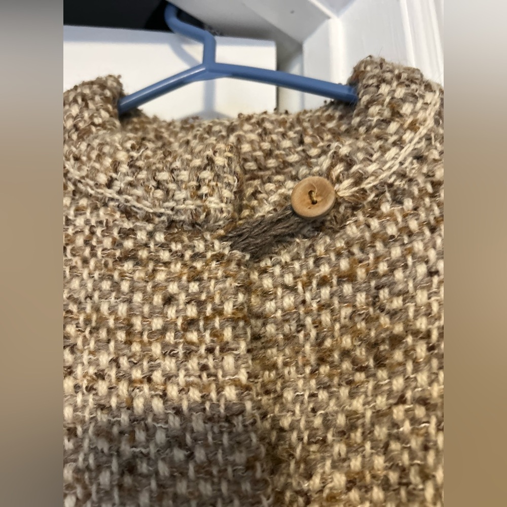 Vintage Hand woven car coat - Picture 6 of 16